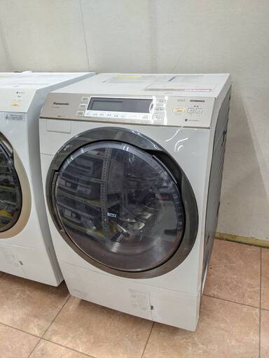 ✨ヒートポンプ式✨Panasonic ドラム式洗濯乾燥機 10/6kg NA-VX7500L パナソニック ドラム洗濯機 エコナビ 泡洗浄