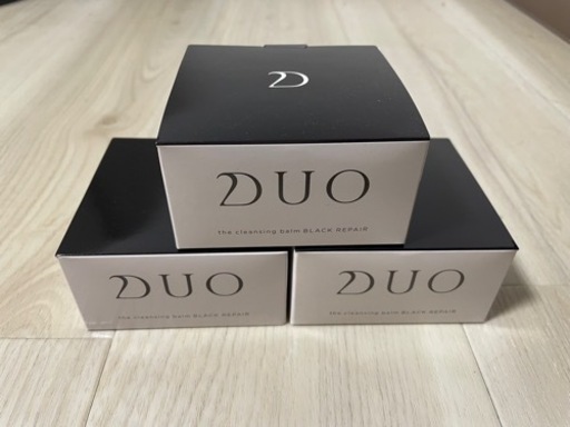 【3個セット】DUO クレンジングバーム 黒