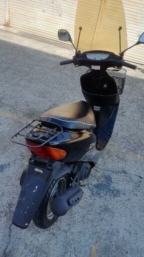 ライブディオ サイドスタンド、前カゴ、風防付き