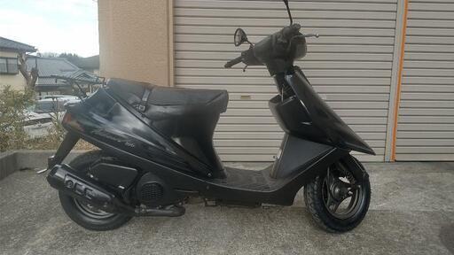 タイヤ前後、バッテリー、エアフィルター新品　綺麗なブラック　スズキ　アドレスV100