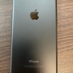 美品】iPhone7 ブラック 32GB SIMフリー