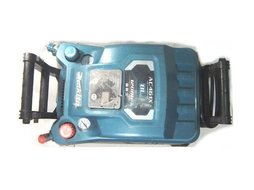 【リビルド品】マキタ(Makita) エア コンプレッサー 8L 青 AC461X
