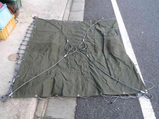 【受注生産】ワイヤーもっこ　モッコ　2,000×2,000　ヘビ口　業務用