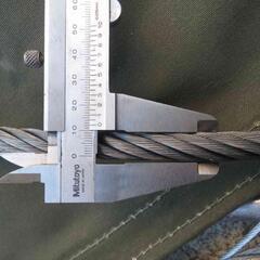 受注生産】ワイヤーもっこ モッコ 2,000×2,000 ヘビ口 業務用