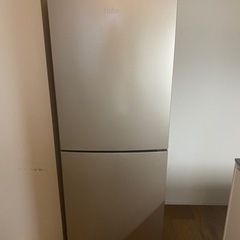 【ネット決済】ハイアール 冷凍冷蔵庫 218L ゴールド