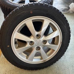 軽スタッドレスタイヤセット ご近所履き替え工賃込
