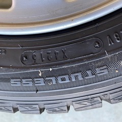 軽スタッドレスタイヤセット ご近所履き替え工賃込