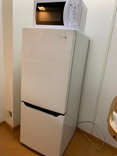 【一人暮らしにどうぞ】冷蔵庫　ハイセンスHR-D15Cの画像