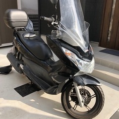 PCX125 JF28 、ロングスクリーン、グリップヒーターとタ...