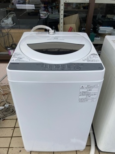 TOSHIBA  5kg洗濯機   2018年製  リサイクルショップ宮崎屋住吉店 22.2.7 y