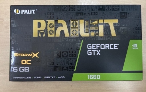グラフィックボード Palit GTX1660 6GB