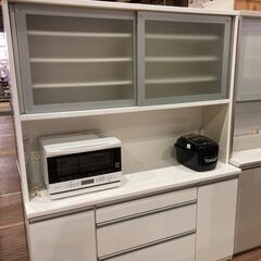 愛品館市原店】松田家具スライド扉キッチンボード【愛市IKB】
