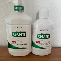 GUM デンタルリンス(液体歯磨き) 960ml&500ml