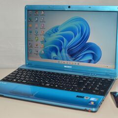 中古良品 Windows11+office 爆速SSD256GB SONY VPCEB18FJ core i5-430M/メモリ4GB/15.6インチ/ブルーレイ/HDMI/無線内蔵/カメラ内蔵 中古良品 Windows11+office 爆速SSD256GB SONY VPCEB18FJ core i5-430M