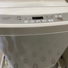 縦型洗濯機　2018年式45リットル　2月12日まで