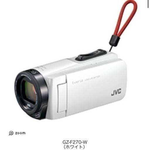 【新品同様】JVCビデオカメラGZF270定価¥43,868