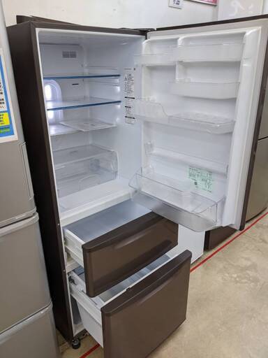 【お値下げ致しました！！】Panasonic　パナソニック　2018年式　315L冷蔵庫　ファミリー冷蔵庫 エコナビ搭載 NR-C32EM No1770