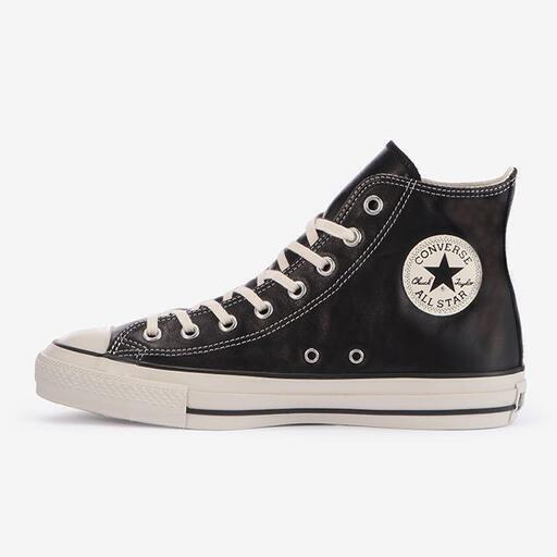 新品・未使用】CONVERSE ALL STAR OLIVE GREEN LEATHER HI 27cm