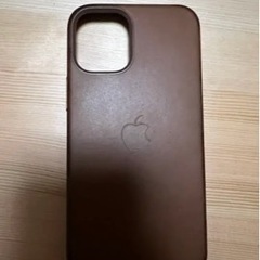 再出品 iPhone12miniSIMフリー アップルレザーカバー付