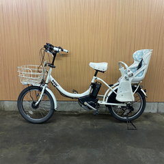 純正カゴ付き‼️ 子供乗せ‼︎ 電動自転車 BRIDGESTONE ビッケ 20 二人
