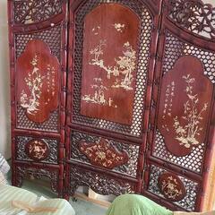 応接セット　螺鈿細工