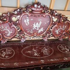 応接セット　螺鈿細工