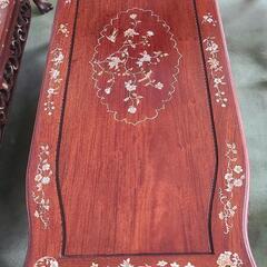 応接セット　螺鈿細工