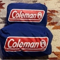【直接お渡し限定】コールマン  寝袋　シュラフ　2個セット