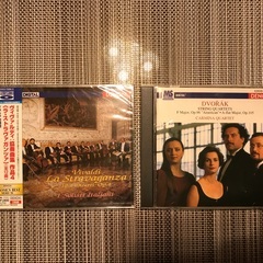 CD（ヴィヴァルディ・協奏曲集作品4など）2枚