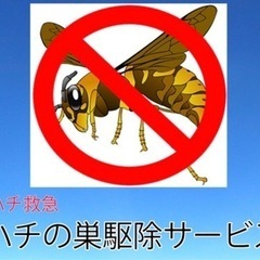 【業務委託】1日1万〜2万以上。蜂の巣駆除
