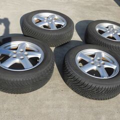 【値下げしました】オールシーズンタイヤ215/60R16 +アルミホイール４本セット