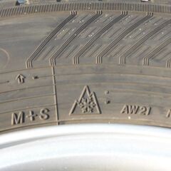 【値下げしました】オールシーズンタイヤ215/60R16 +アルミホイール４本セット