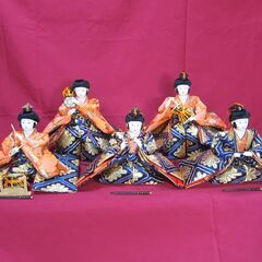 雛人形 ひな祭り 三人官女 五人囃子 随身 仕丁 十三人形