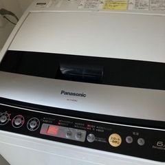 【受け渡し予定の方決定】Panasonic 乾燥付き洗濯機　6キロ　