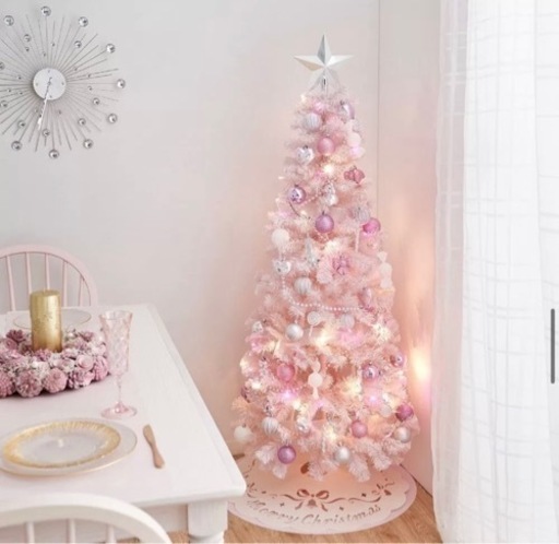 Francfranc クリスマスツリー 150cm ピンク 箱付き美品