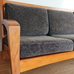 スキャンティーク 3人掛け ソファー