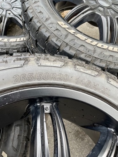 ☆シボレー トレイルブレイザー 265／50／R20 6穴