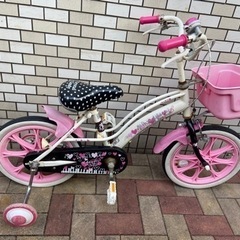 無料　自転車　ジャンク　補助輪付き