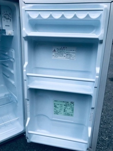 ①✨2020年製✨1522番 AQUA✨ノンフロン直冷式冷蔵庫✨AQR-8G(S  