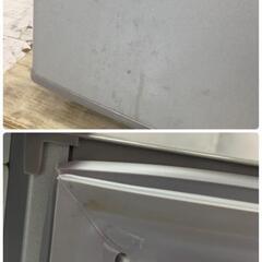 H1159【地域限定・送料無料・動作保証90日】シャープ 2ドア冷蔵庫 一人暮らし 冷蔵庫 小型