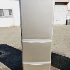 ✨2018年製✨1724番 SHARP✨ノンフロン冷凍冷蔵庫✨SJ-W352D-N‼️