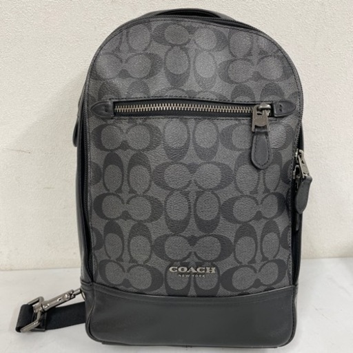 訳あり大特価!コーチ COACH ボディバッグ シグネチャーグラハム