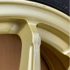 【レアな金色！】アルミホイール　プリウス15インチ(195/65R15 6J6.00-15) スバル車などにも