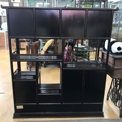 昭和レトロ✨茶棚 花梨 収納棚