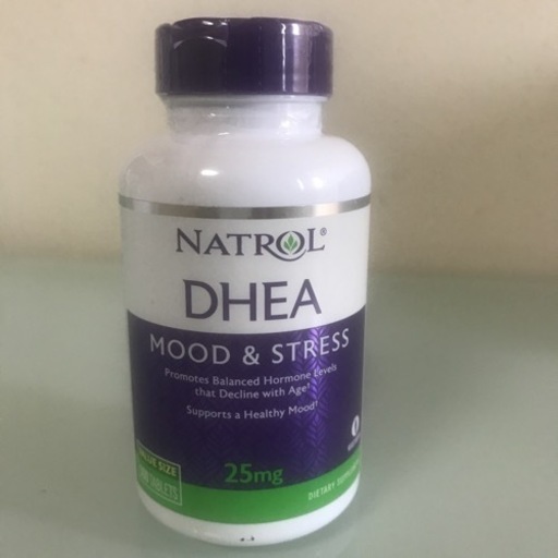新品，未開封品 DHEA：25mg サプリメント 4本セット