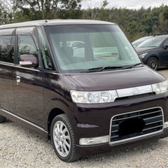 ‼️ダイハツタントカスタム‼️ターボ車‼️7万キロ‼️ハーフ革シ...