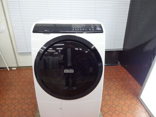 ID 997379　ドラム式洗濯機　日立　10Kg　２０２０年製　BD-SG100E