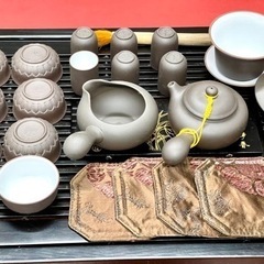 【ネット決済】中国茶器セット　陶磁器　紫砂茶器茶杯　品茶杯　旅行...