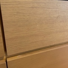 美品！　無印良品　オーク材　キャビネット【貴重な廃盤】