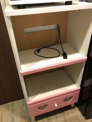 状態 可愛い食器棚 兼 キッチン家電収納棚 Sk 鹿児島の収納家具 食器棚 キッチン収納 の中古あげます 譲ります ジモティーで不用品の処分